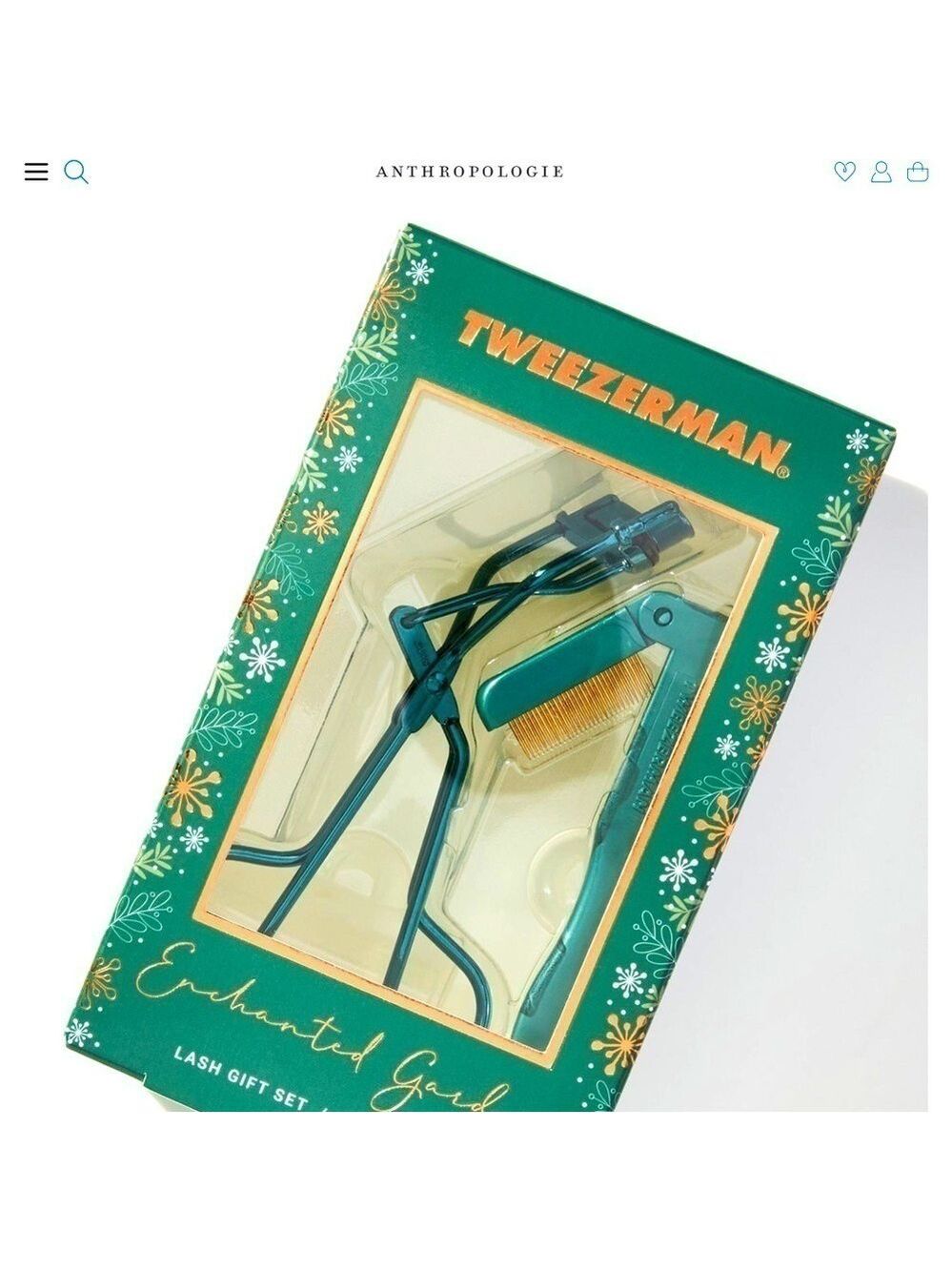 NWT Tweezerman Lash Curler Set Anthropologie Special Edition